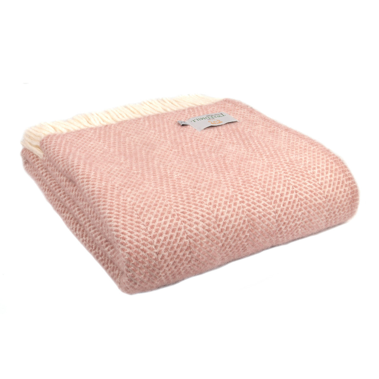 
                  
                    BEEHIVE Dusky Pink Pure New Wool Throw
                  
                