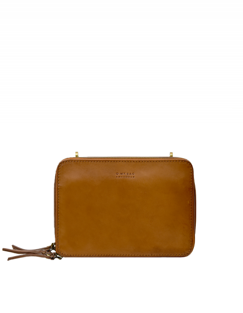 
                  
                    BEE'S Cognac Classic Leather Box Bag
                  
                