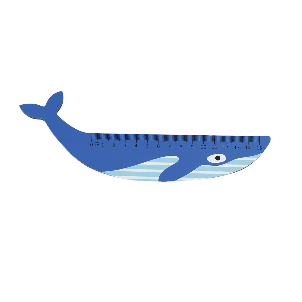 
                  
                    Blue Whale Wooden Ruler
                  
                