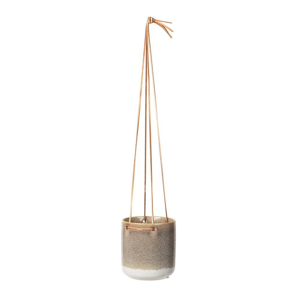 
                  
                    Oat Coloured Alma's Hanging Flowerpot
                  
                