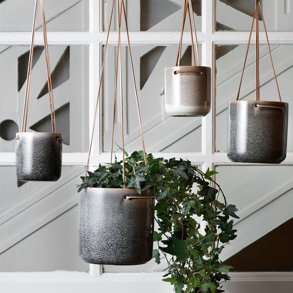 
                  
                    Oat Coloured Alma's Hanging Flowerpot
                  
                