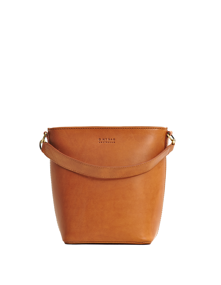 
                  
                    BOBBI Midi Cognac Klassische Beuteltasche aus Leder
                  
                
