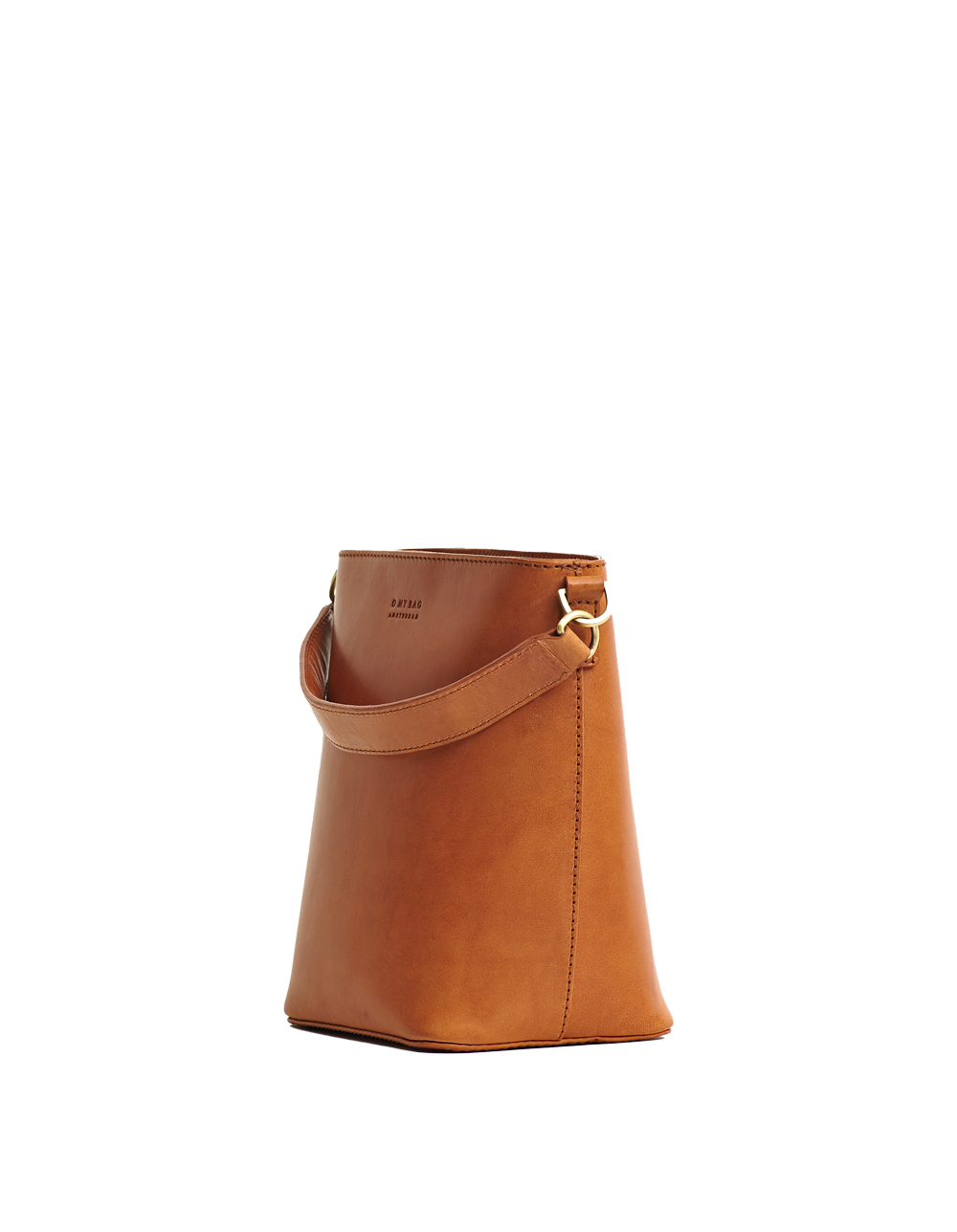
                  
                    BOBBI Midi Cognac Klassische Beuteltasche aus Leder
                  
                