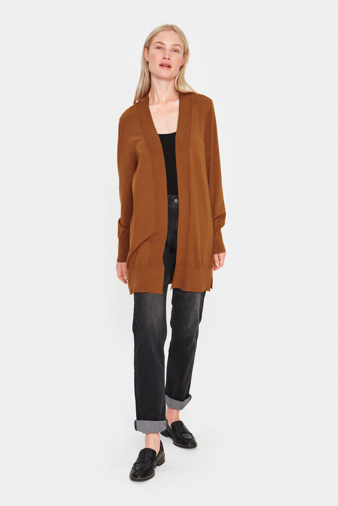 
                  
                    CASANDRASZ Cathay Spice Melange-Strickjacke
                  
                