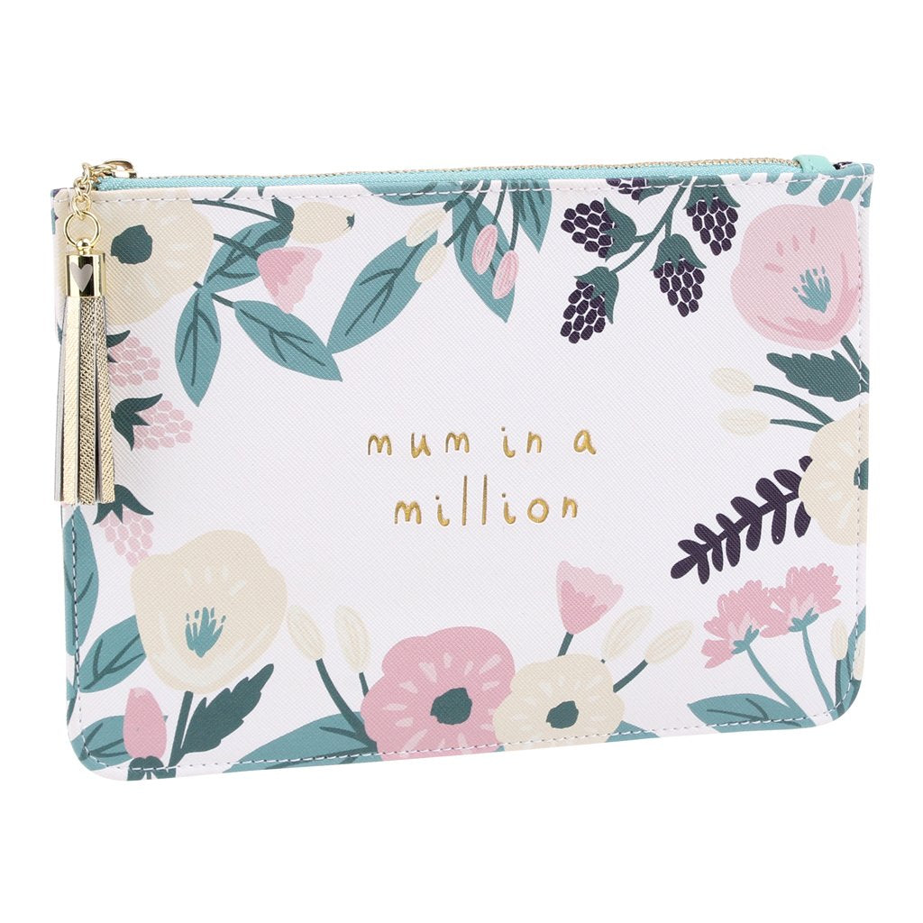 
                  
                    White Mum In A Million Beauty Bag
                  
                