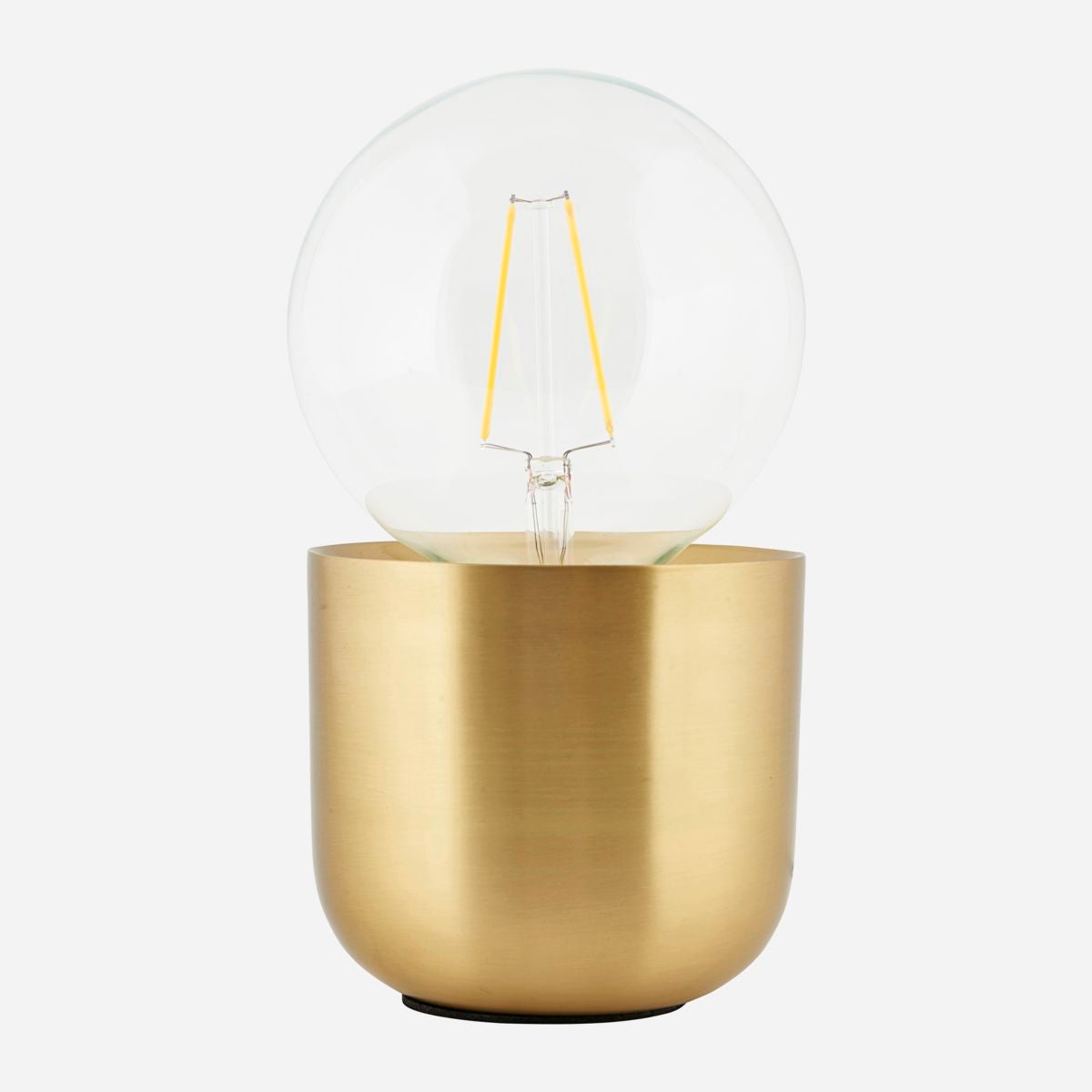 
                  
                    Tischlampe, glänzendes Messing
                  
                