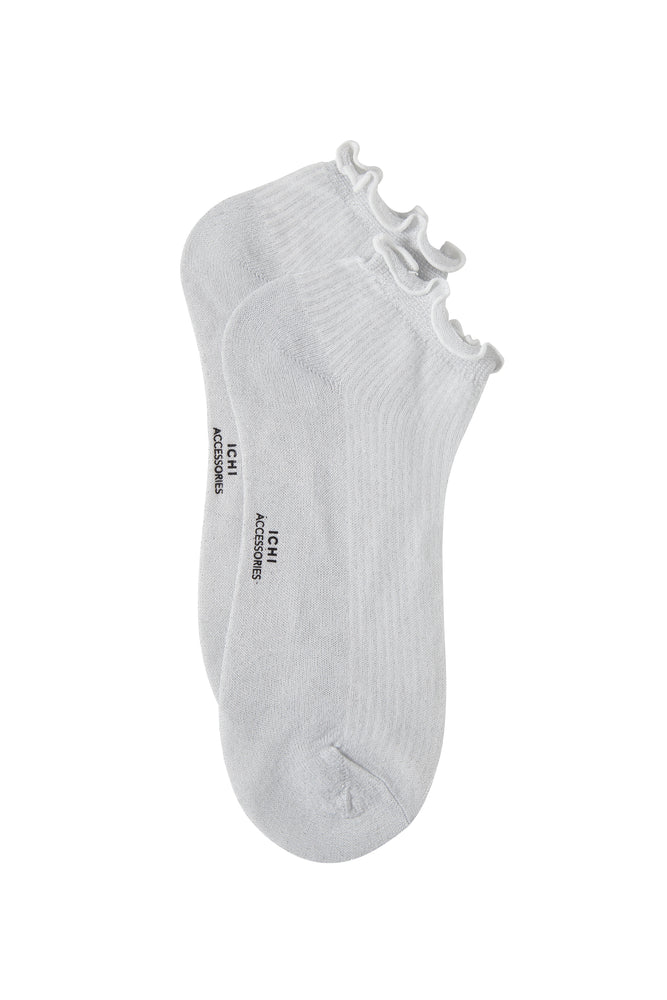
                  
                    IAMITZY Cloud Dancer White Metallic Socks
                  
                