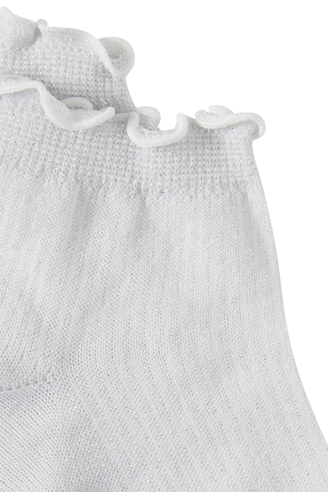 
                  
                    IAMITZY Cloud Dancer White Metallic Socks
                  
                