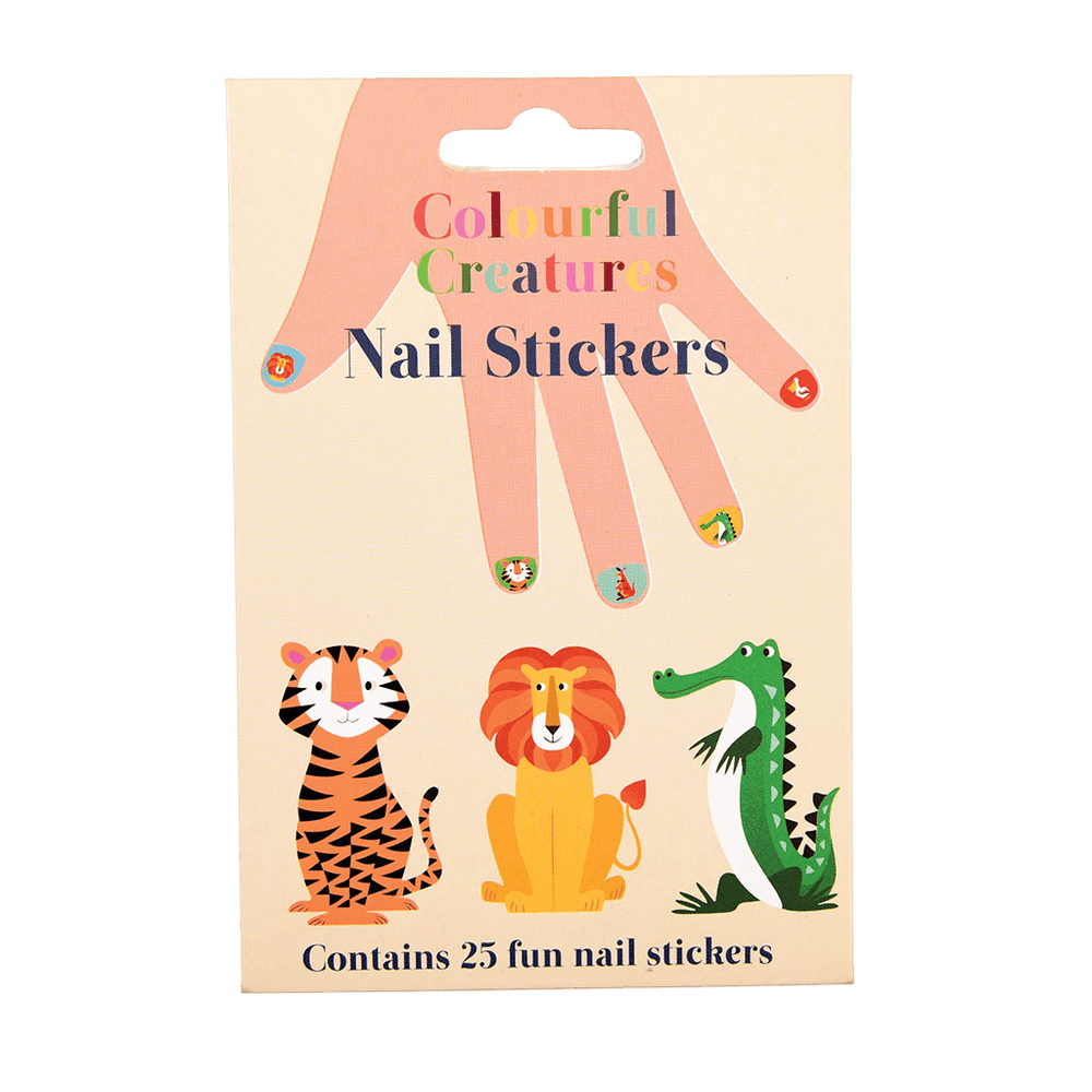 
                  
                    Colourful Creatures Nail Sticker
                  
                