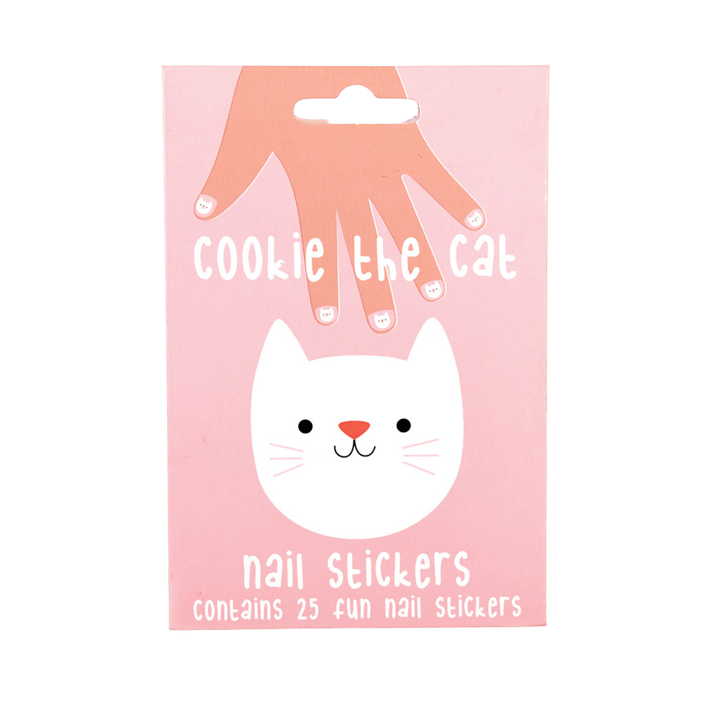 Cookie The Cat Nail Sticker