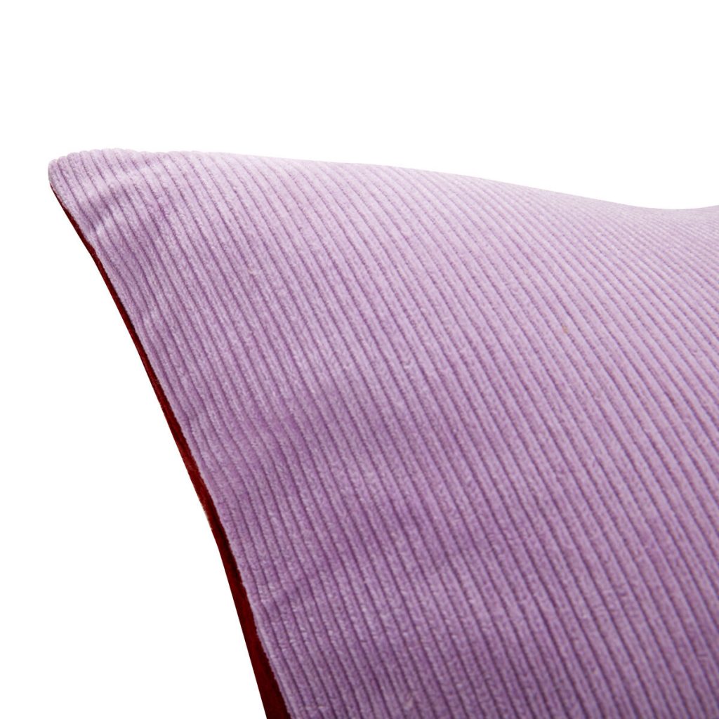 
                  
                    Purple And Red Corduroy Cushion
                  
                