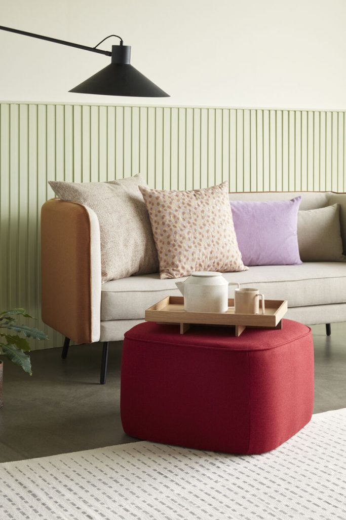 
                  
                    Purple And Red Corduroy Cushion
                  
                