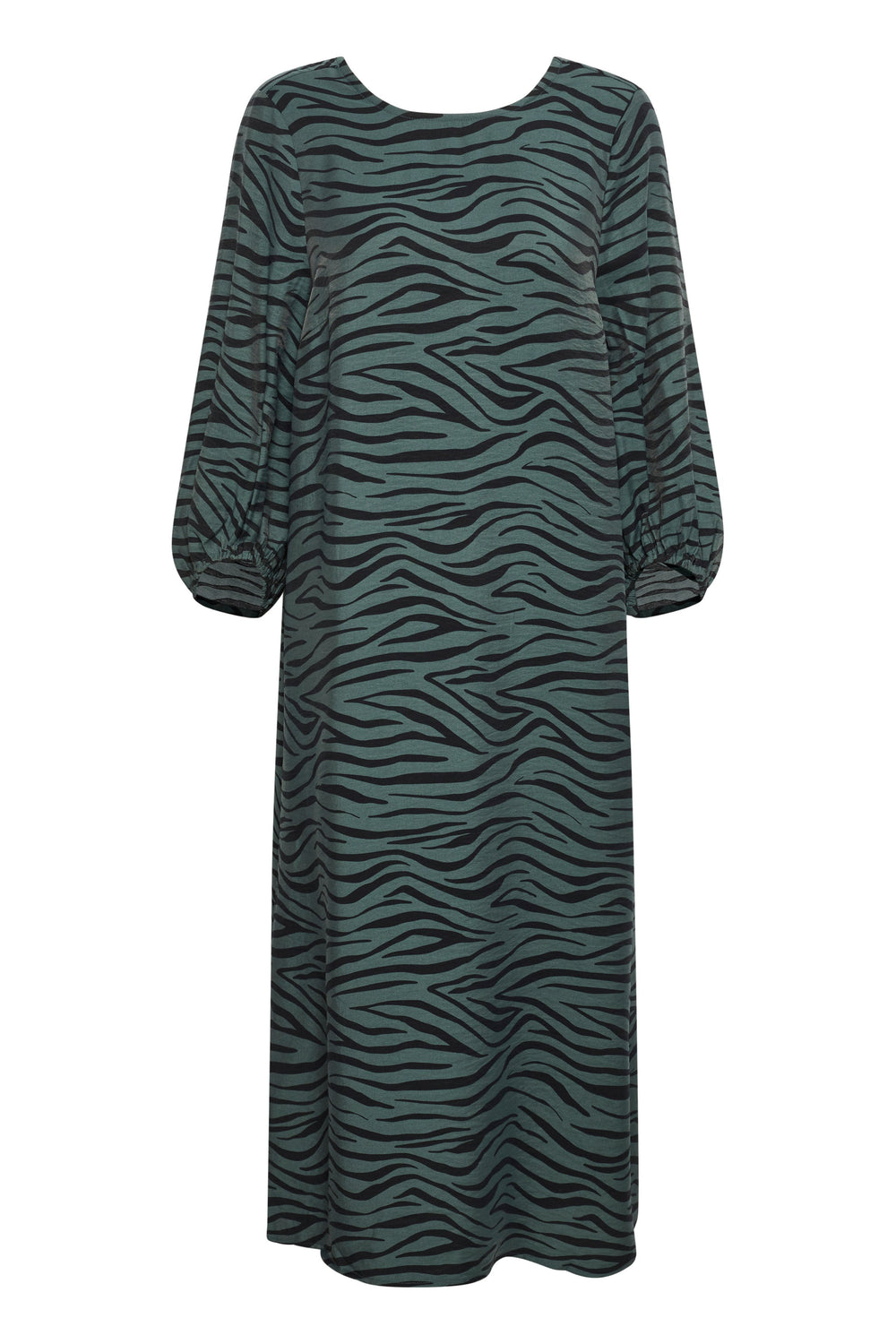 SLCHAMIRA Dark Forest Kleid mit Zebradruck