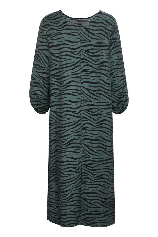 
                  
                    SLCHAMIRA Dark Forest Kleid mit Zebradruck
                  
                
