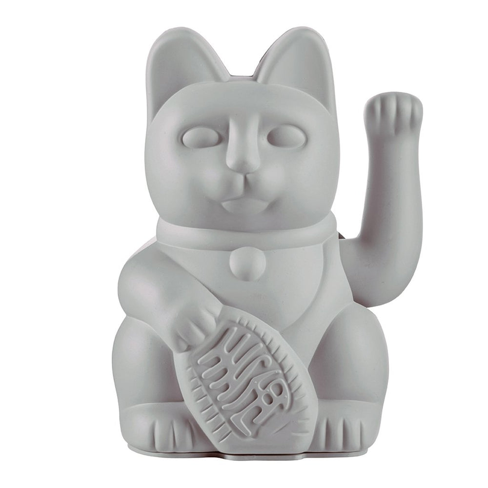 MANEKI NEKO Graues winkendes Glückskatzen-Ornament