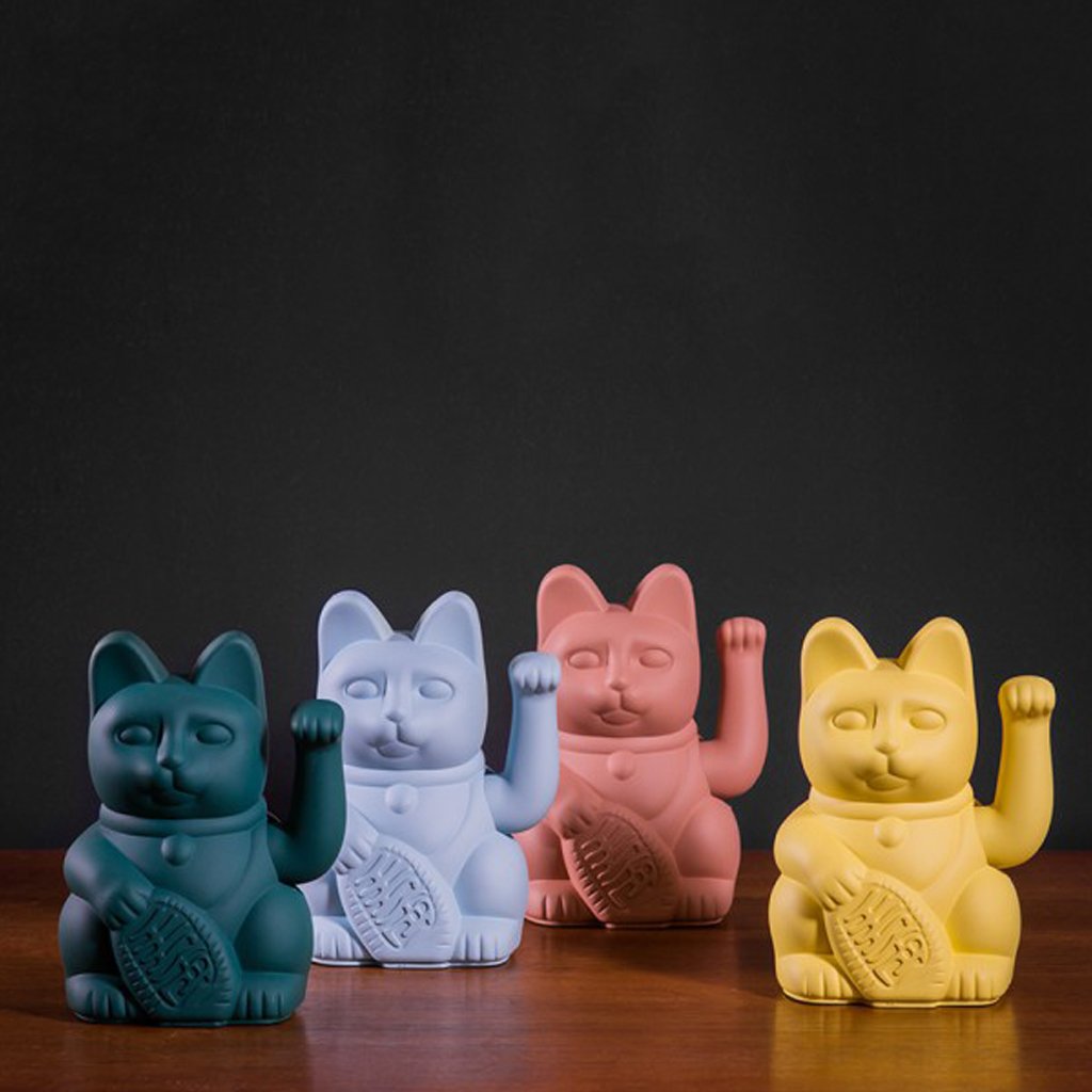
                  
                    MANEKI NEKO Green Waving Lucky Cat Ornament
                  
                