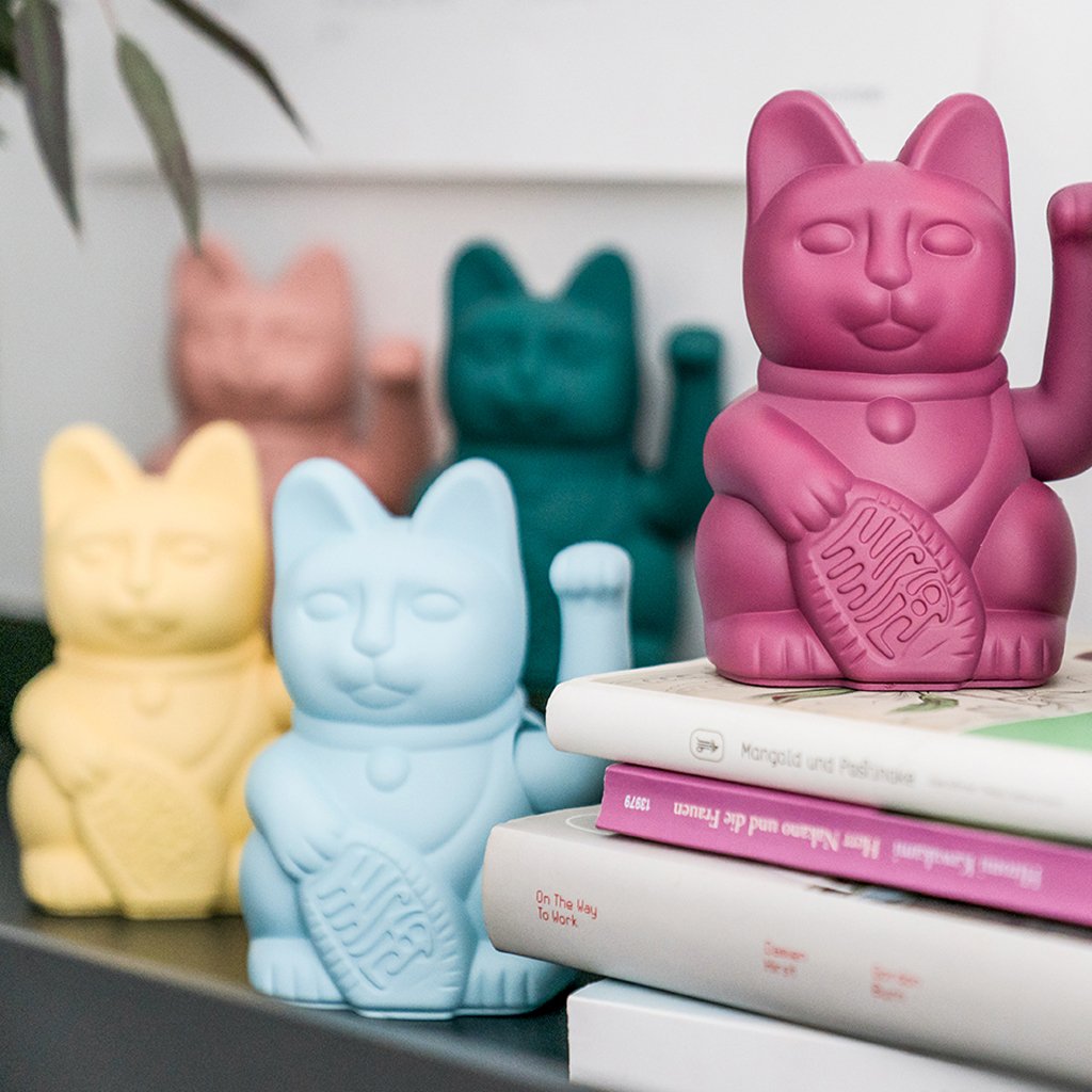 
                  
                    MANEKI NEKO Green Waving Lucky Cat Ornament
                  
                