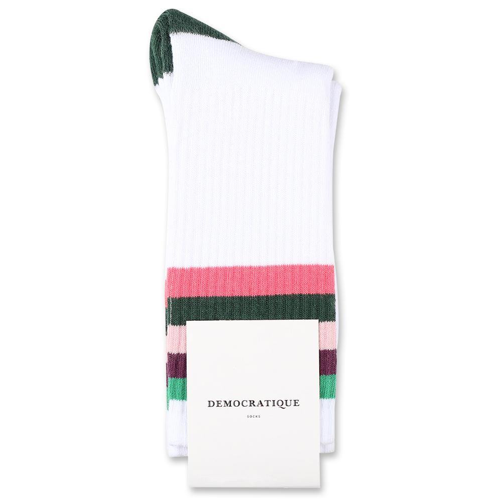 Multicolour Athletique Classique Motif Stripes Socks
