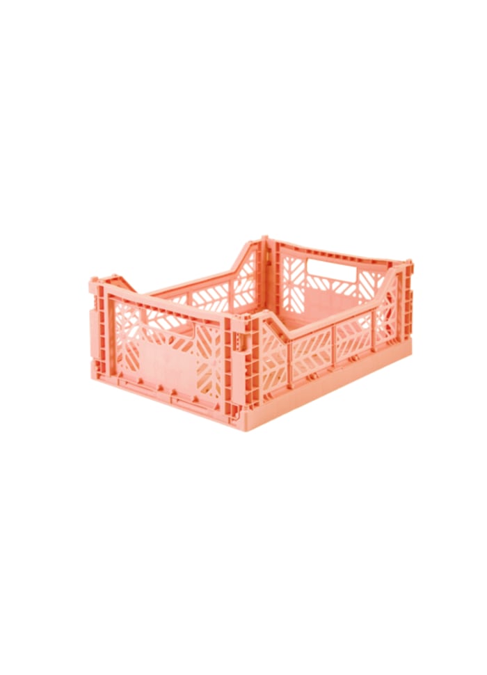 Midi Salmon Folding Crate