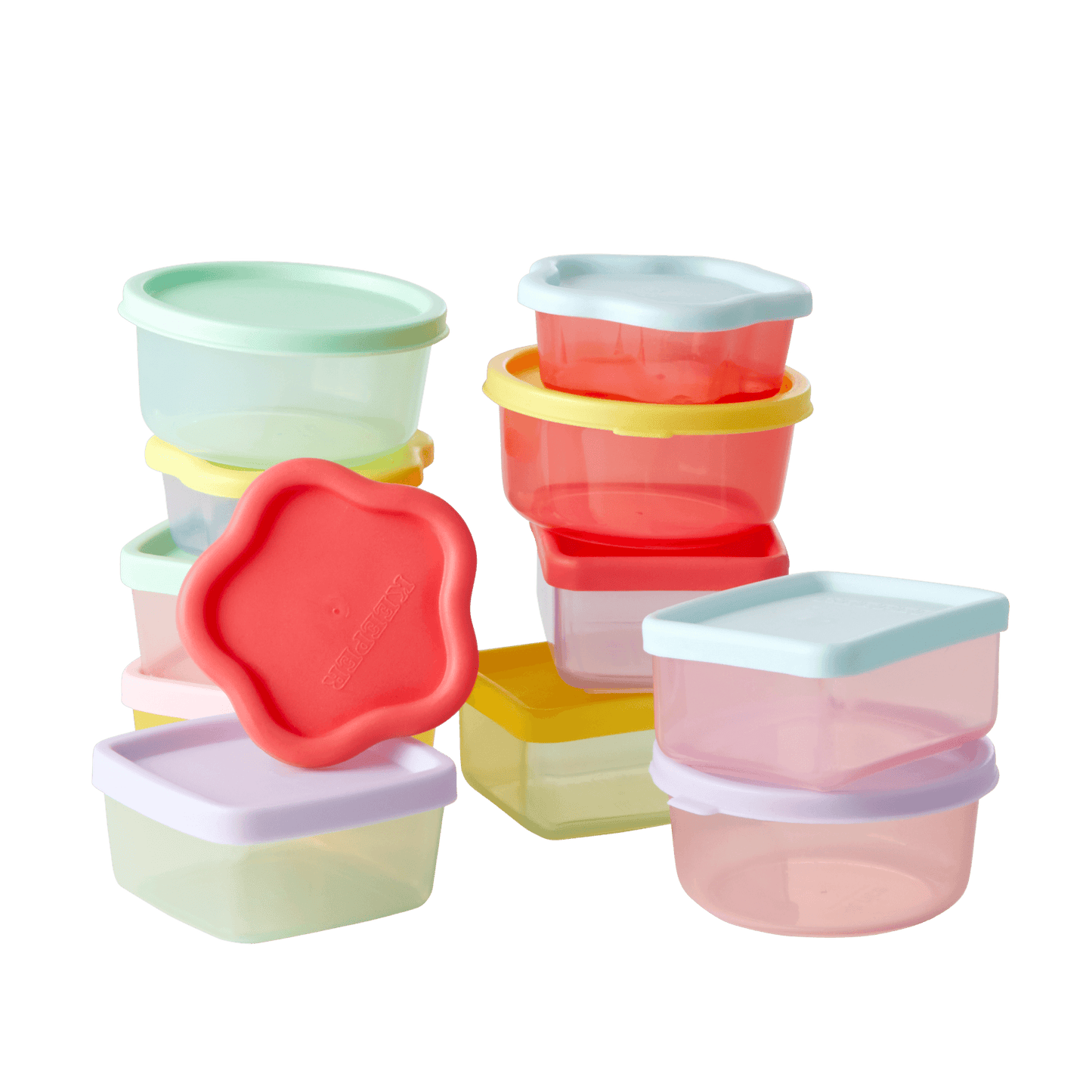 
                  
                    Kleine Lebensmittelbehälter aus Kunststoff, 12er-Set
                  
                