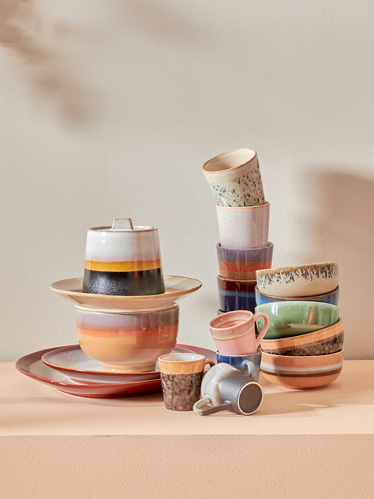 
                  
                    70s ceramics: espresso mug, lava
                  
                