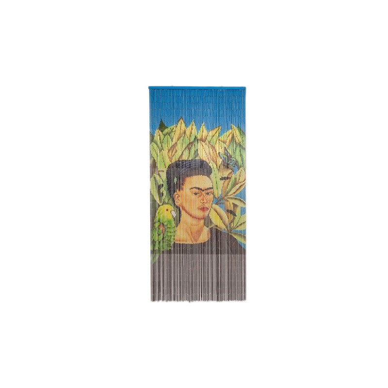 
                  
                    Frida With Bird Bamboo Door Curtain
                  
                