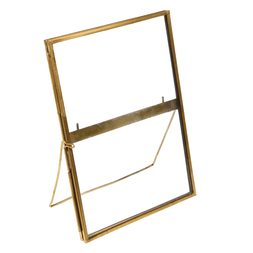 Standing Brass Frame
