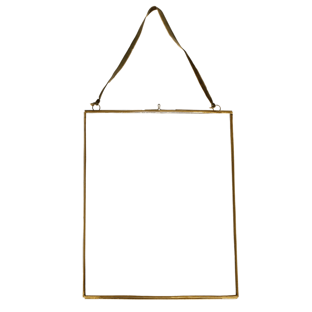 Hanging Brass Frame