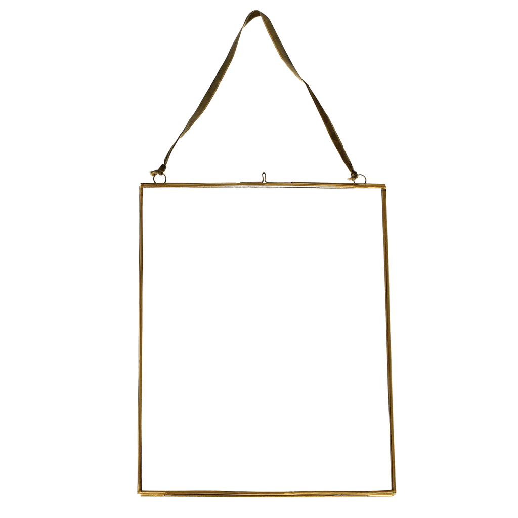 
                  
                    Hanging Brass Frame
                  
                
