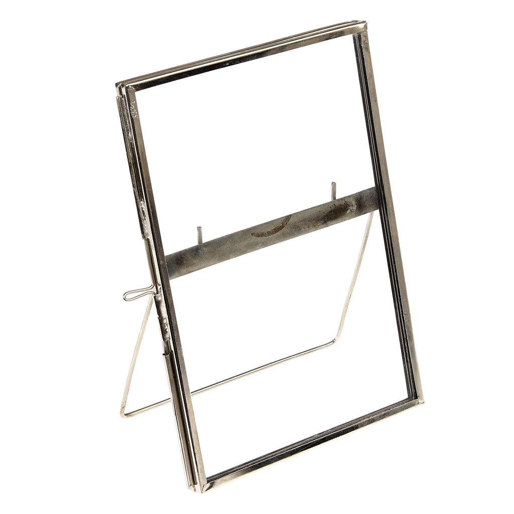 
                  
                    Silver Standing Brass Frame
                  
                