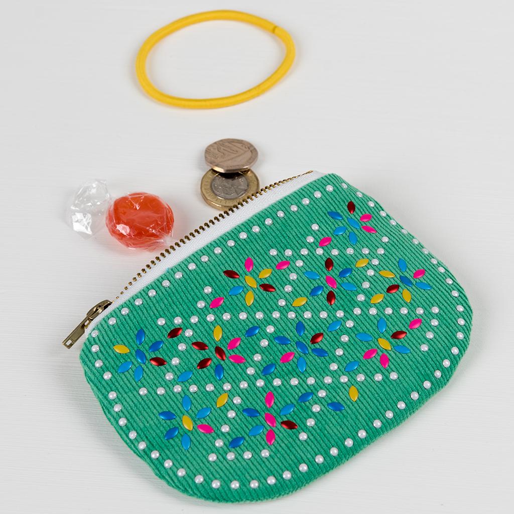 
                  
                    Green Beaded Purse
                  
                