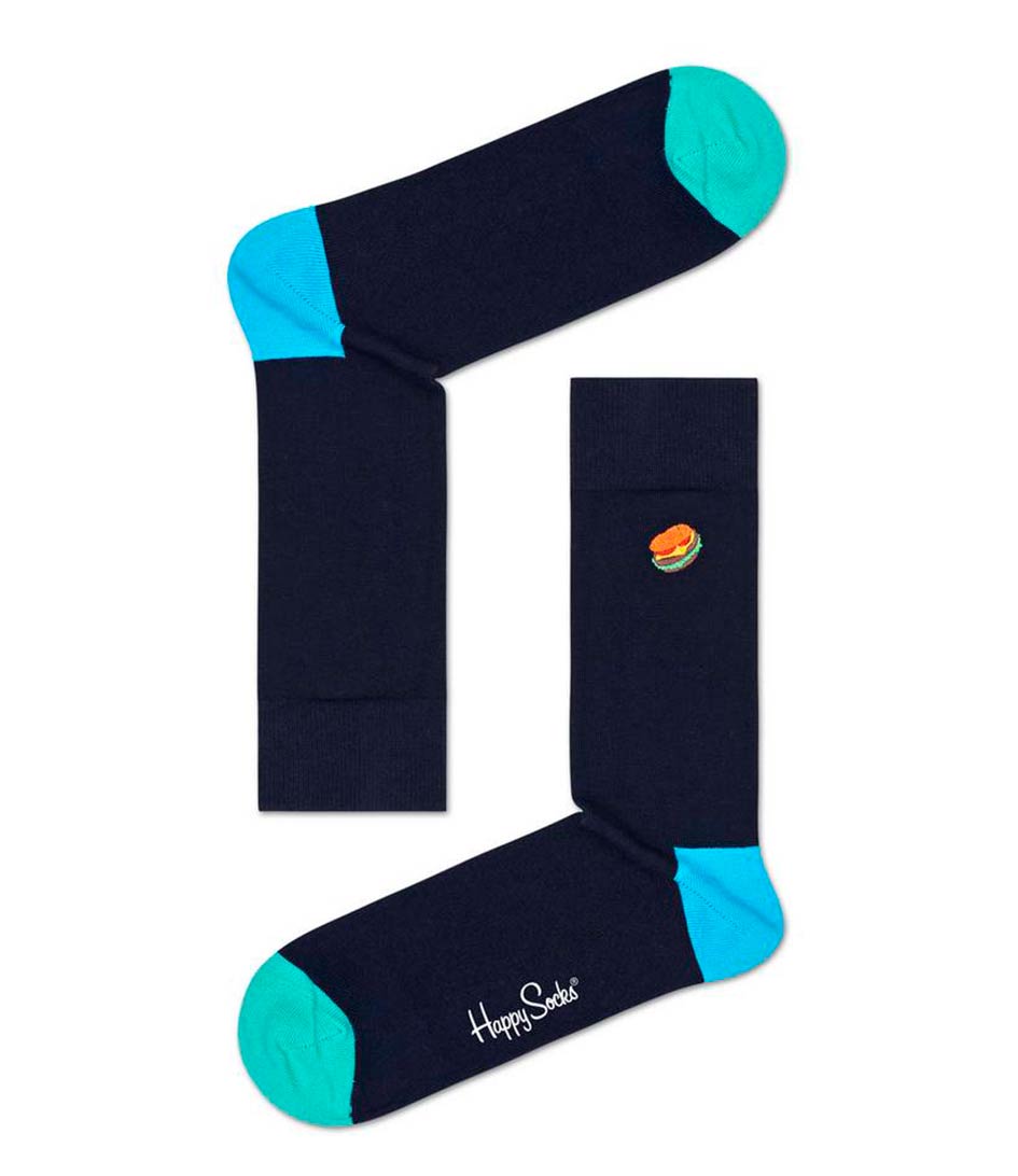 
                  
                    EMBROIDERY BURGER Dark Blue/Navy Sock
                  
                