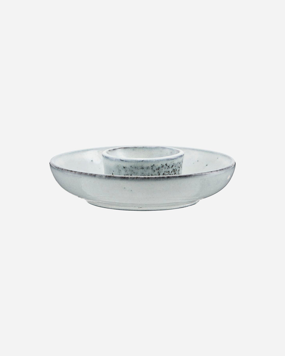 Eggcup, Rustic, Gray Blue