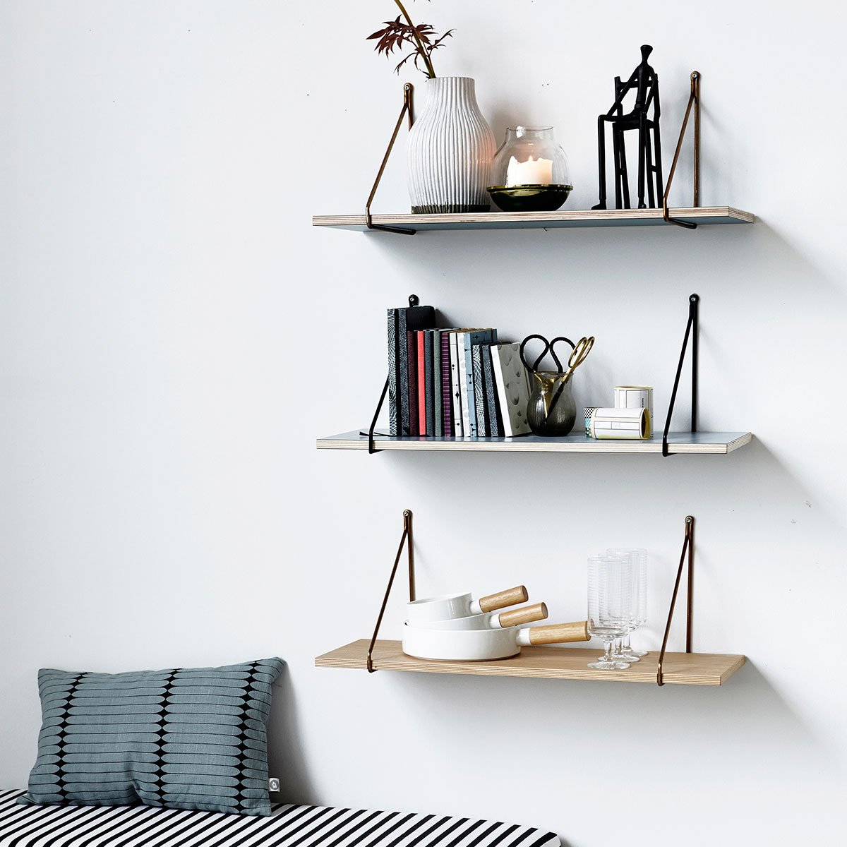 
                  
                    Set Of 2 Apart Black Shelf Brackets
                  
                