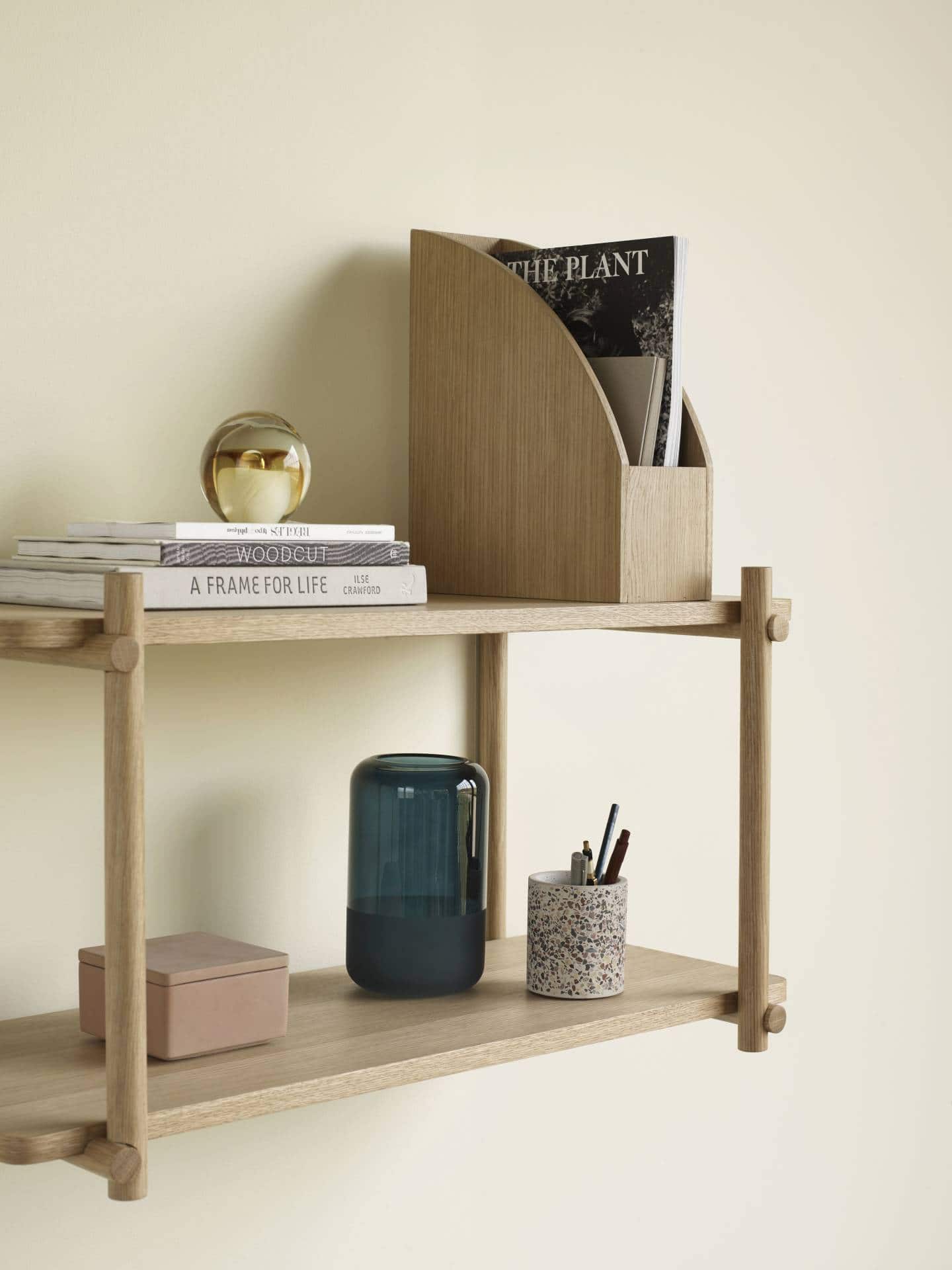 
                  
                    Small White Terrazzo Storage Jar
                  
                