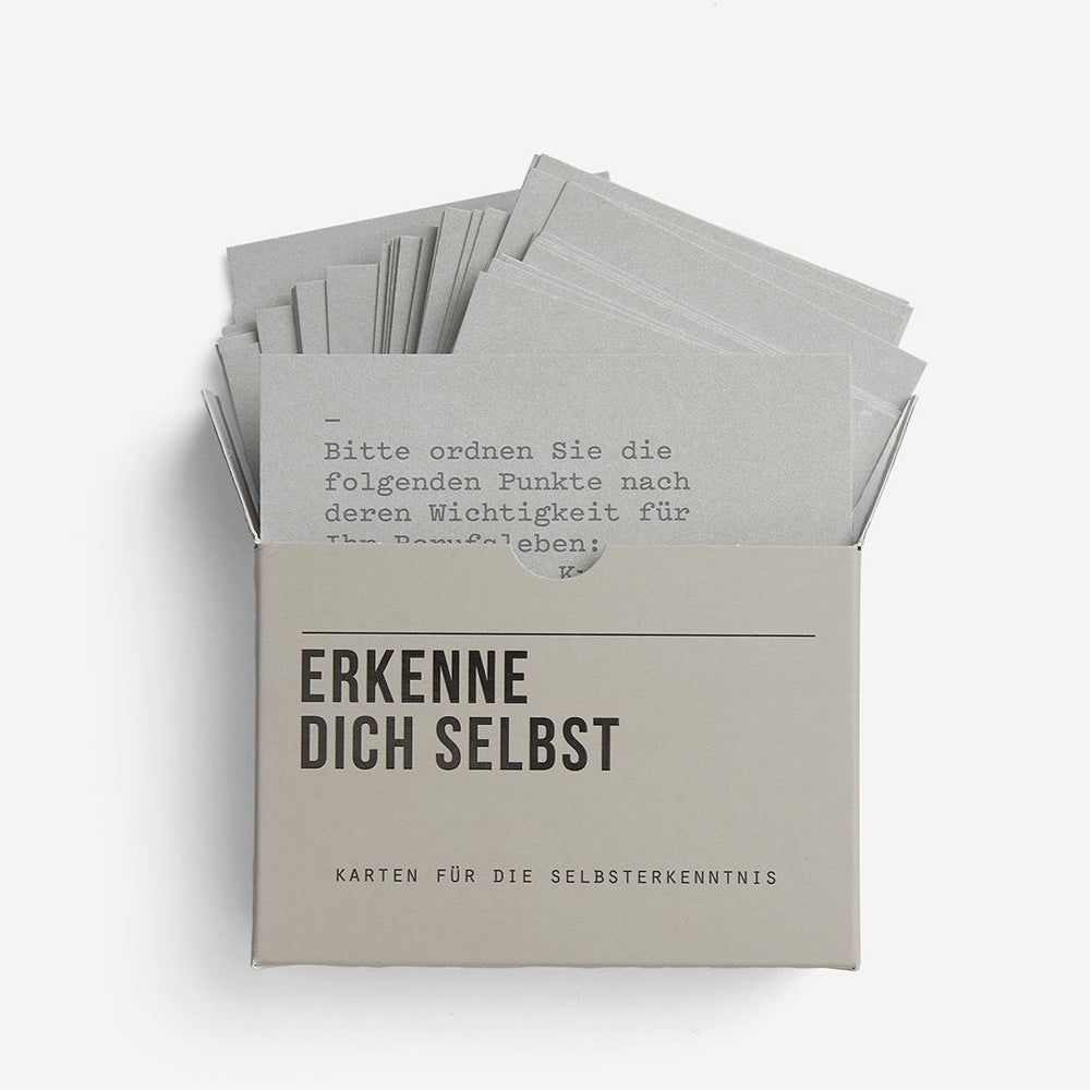 
                  
                    Erkenne Dich Selbst Card Set
                  
                
