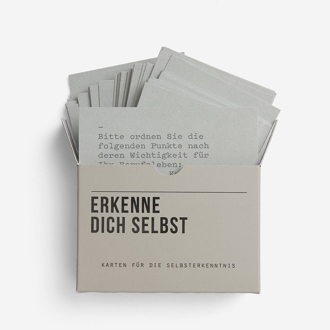 
                  
                    Erkenne Dich Selbst Card Set
                  
                