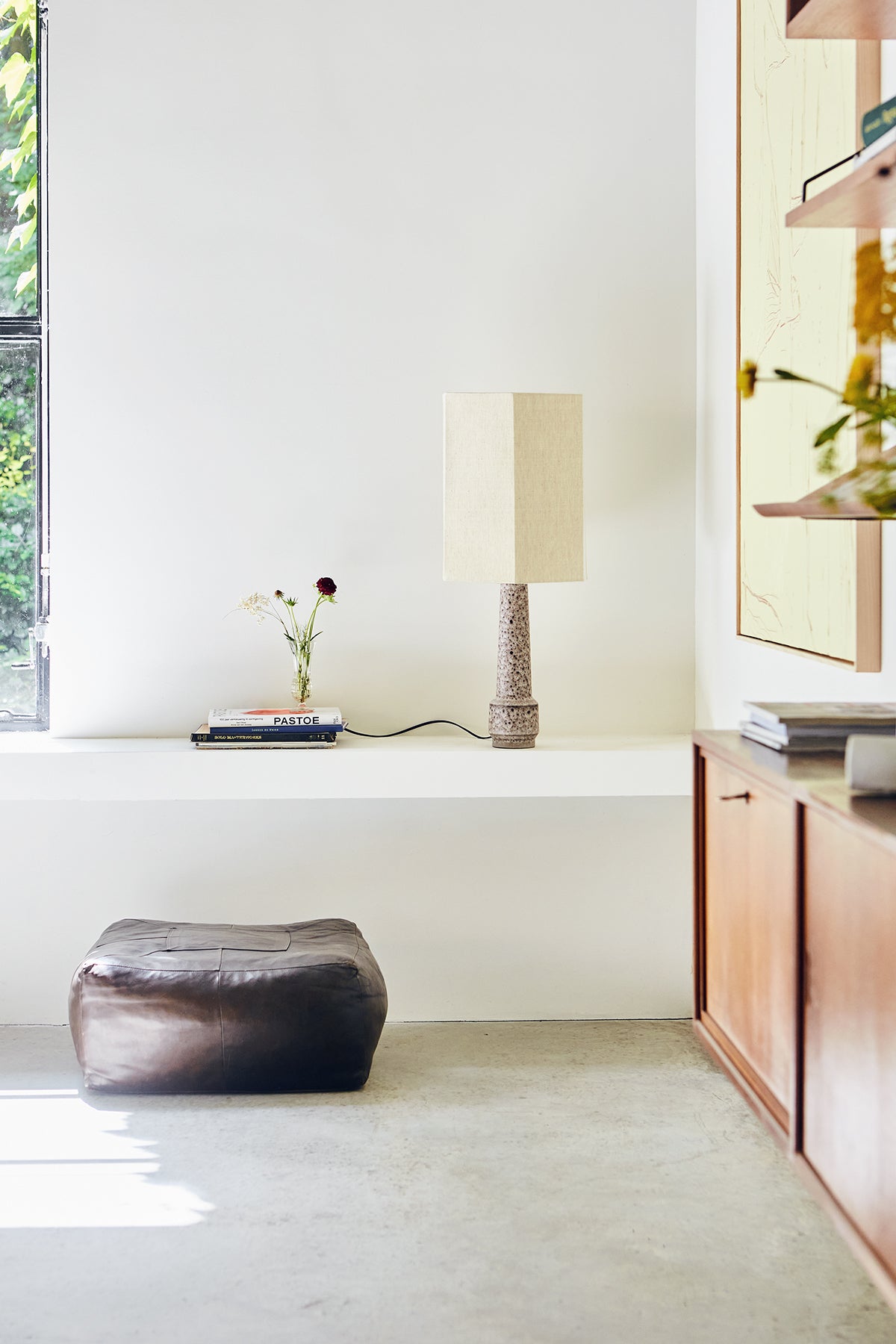 
                  
                    Brown Retro Stoneware Base Lamp
                  
                