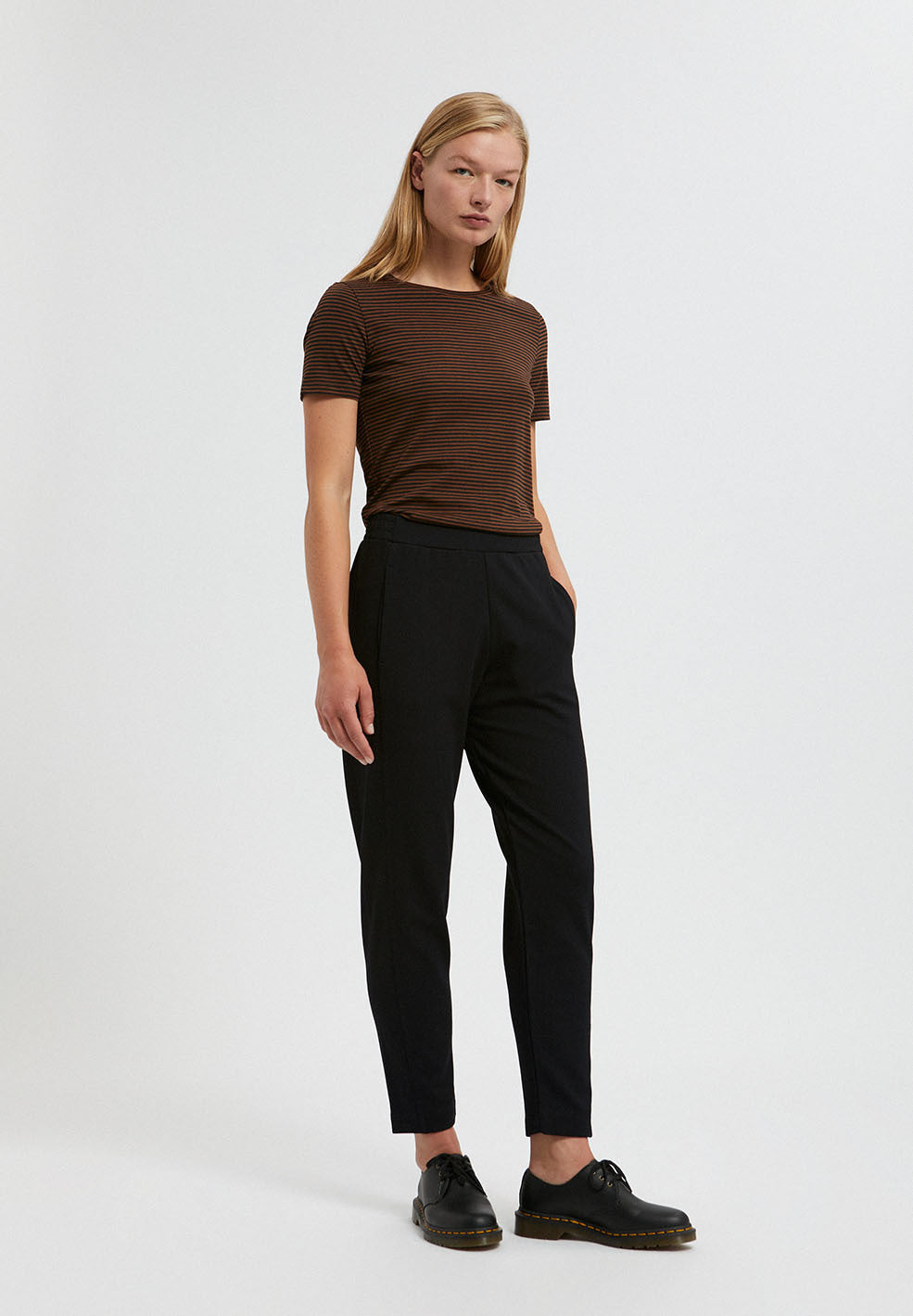 
                  
                    MAGDAA Black Jersey Pants
                  
                