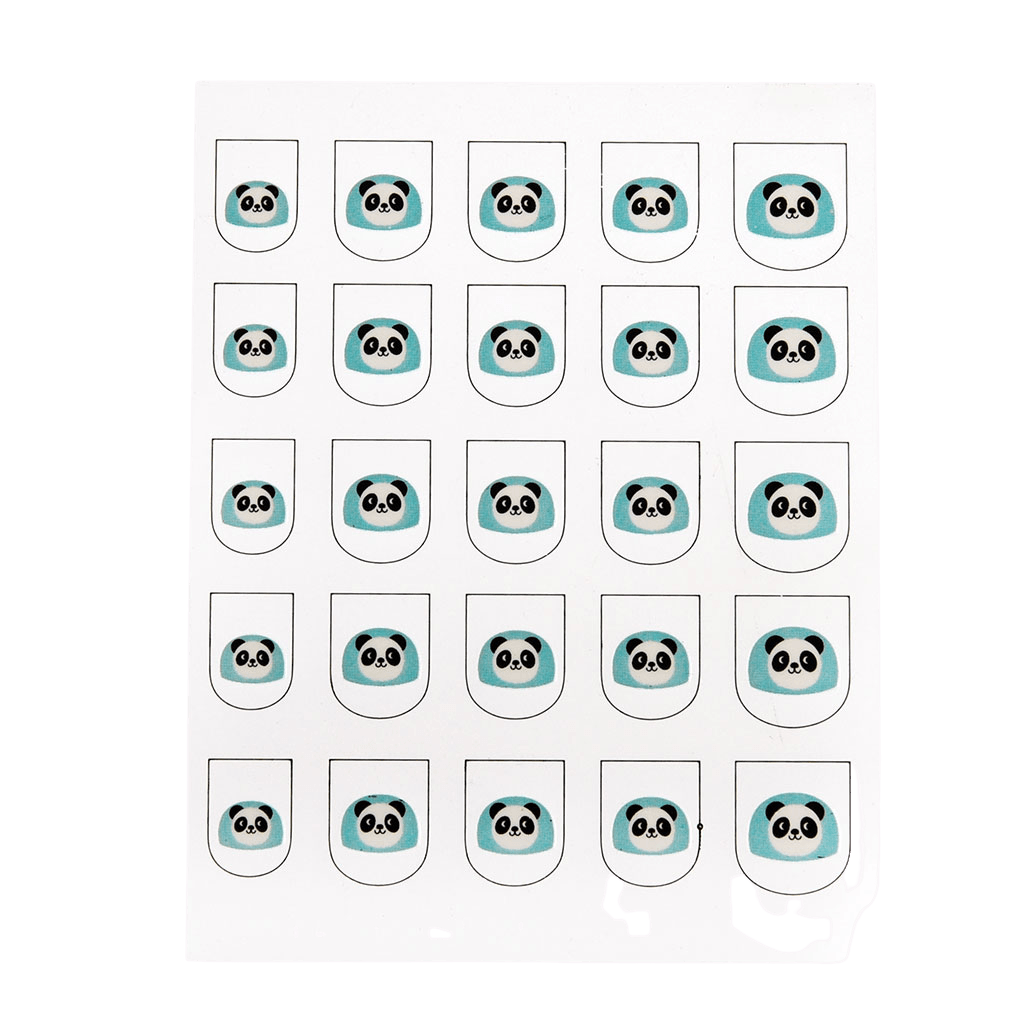 
                  
                    Miko The Panda Nail Sticker
                  
                