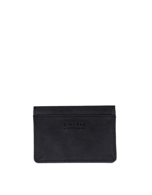 
                  
                    Schwarzes Multiple-Classic-Kartenetui aus Leder
                  
                
