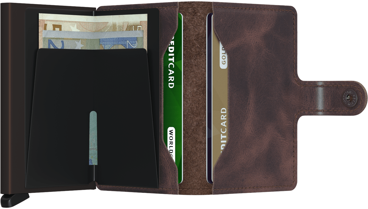 
                  
                    Vintage Schokoladen-Mini-Geldbörse
                  
                