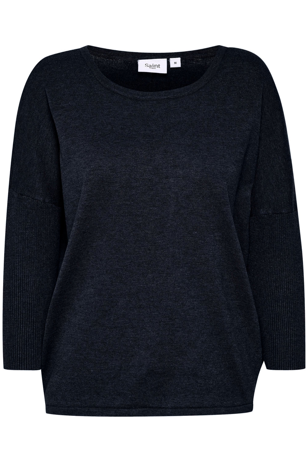 MILASZ – Strickpullover mit Rundhalsausschnitt in Nachthimmel-Optik