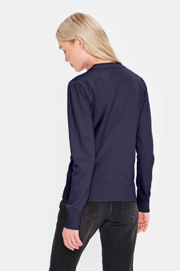 
                  
                    MILASZ Nachthimmel-Strickpullover
                  
                