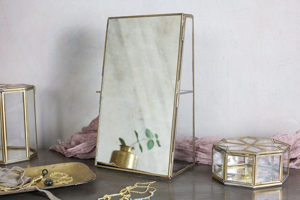 
                  
                    Bequai Brass Mirror Cabinet
                  
                