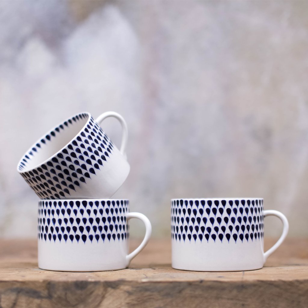 
                  
                    Short Indigo Drop Mug
                  
                