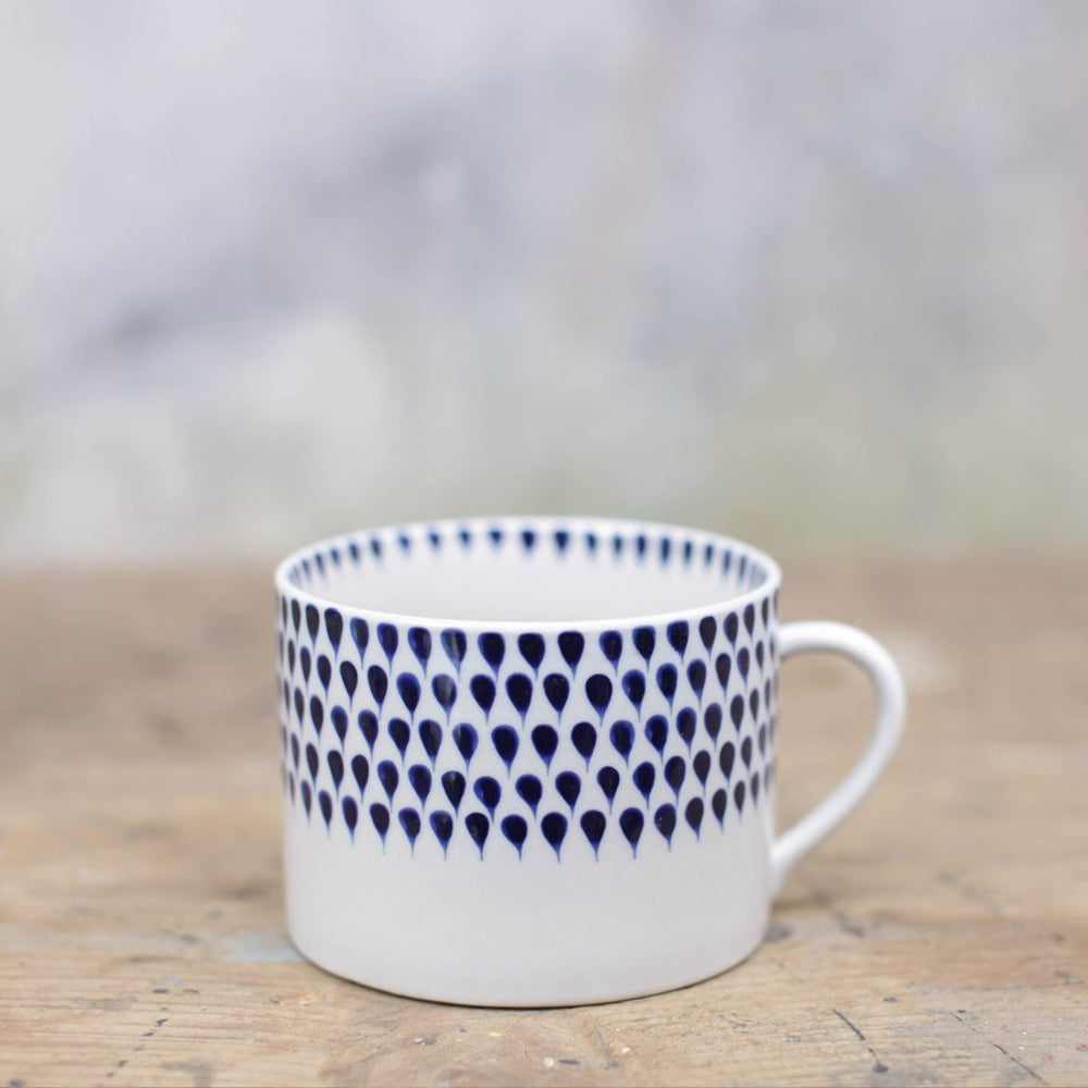 
                  
                    Short Indigo Drop Mug
                  
                
