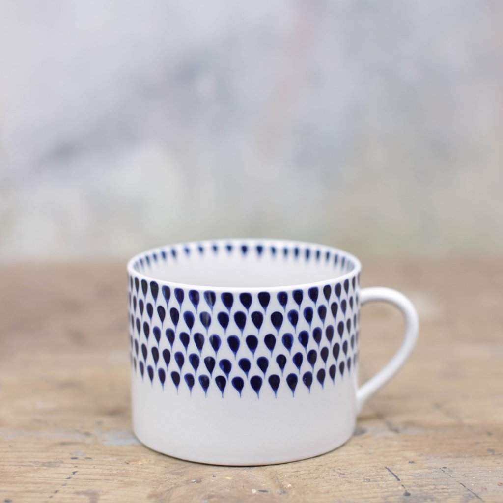 
                  
                    Short Indigo Drop Mug
                  
                