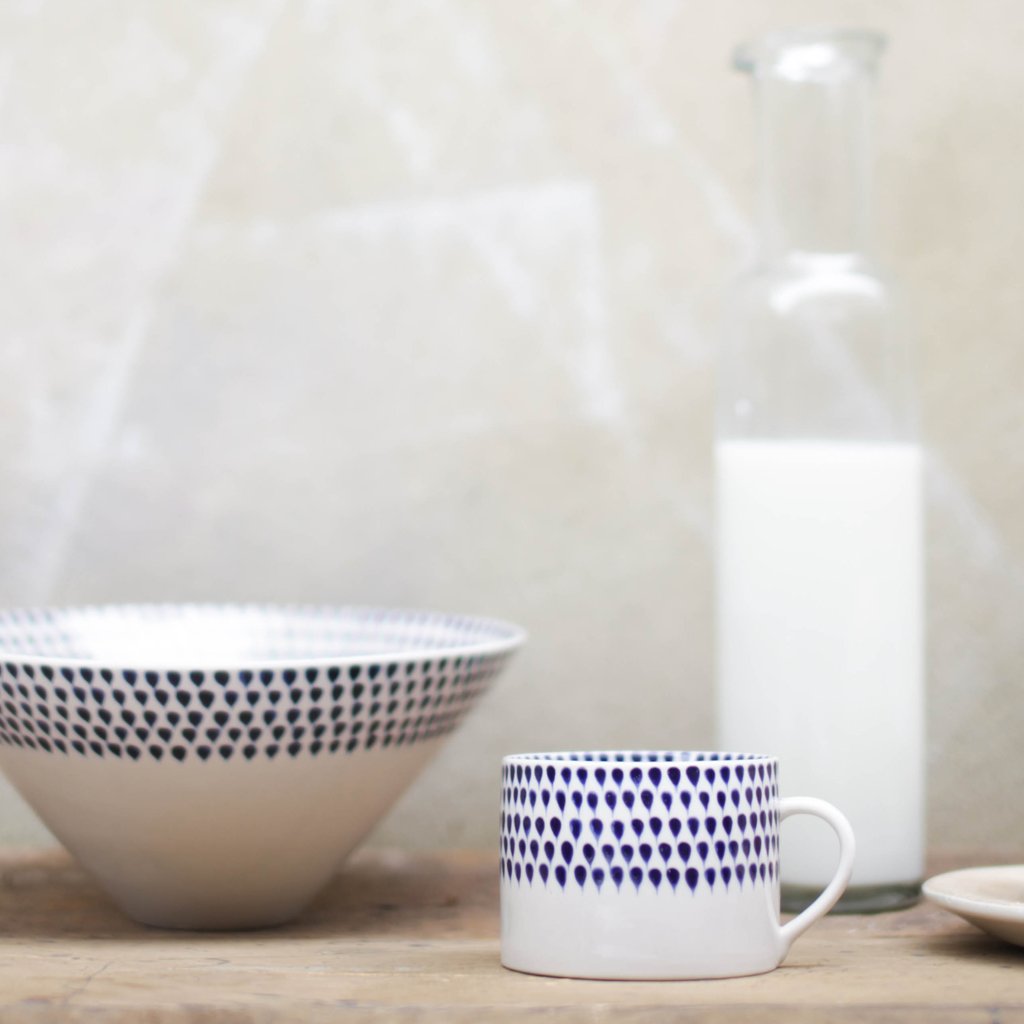 
                  
                    Short Indigo Drop Mug
                  
                