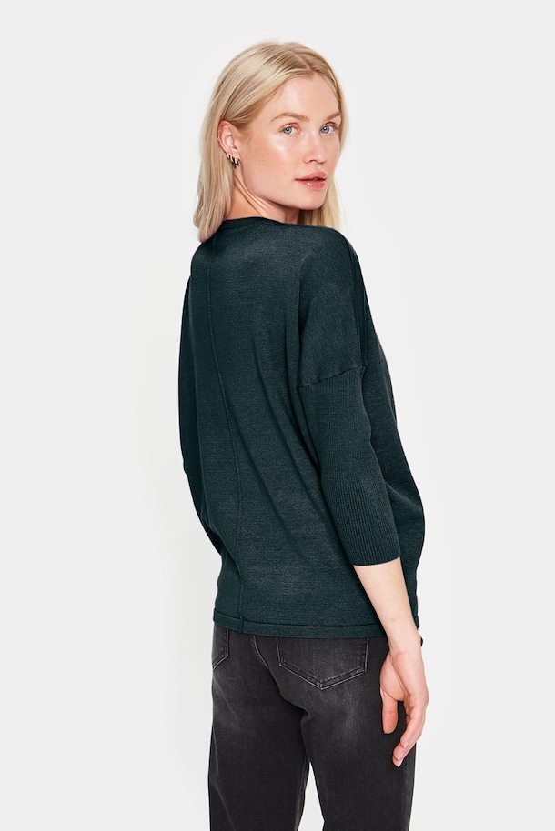 
                  
                    MILASZ Ombre blauer Pullover
                  
                